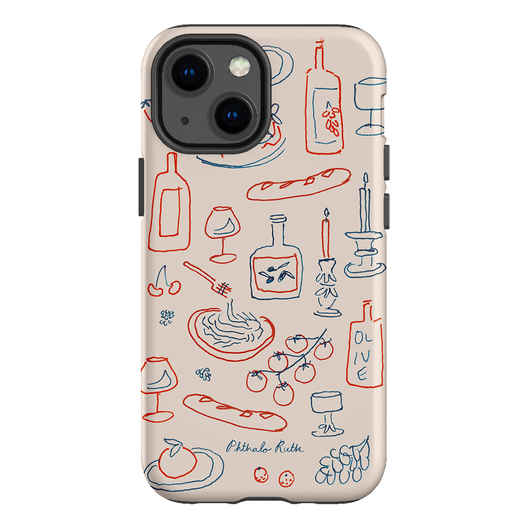 Italian Fare Printed Phone Cases iPhone 13 Mini / Armoured by Phthalo Ruth - The Dairy