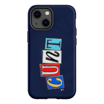Lil Cnts Blue Printed Phone Cases iPhone 13 Mini / Armoured by Margarbs Art - The Dairy