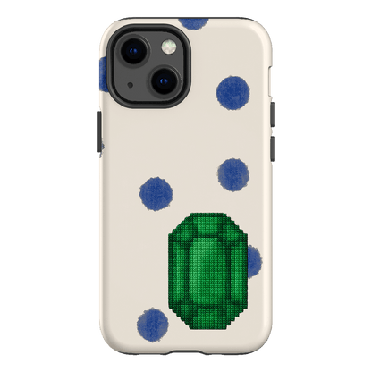 May Emerald Printed Phone Cases iPhone 13 Mini / Armoured by Joiana - The Dairy