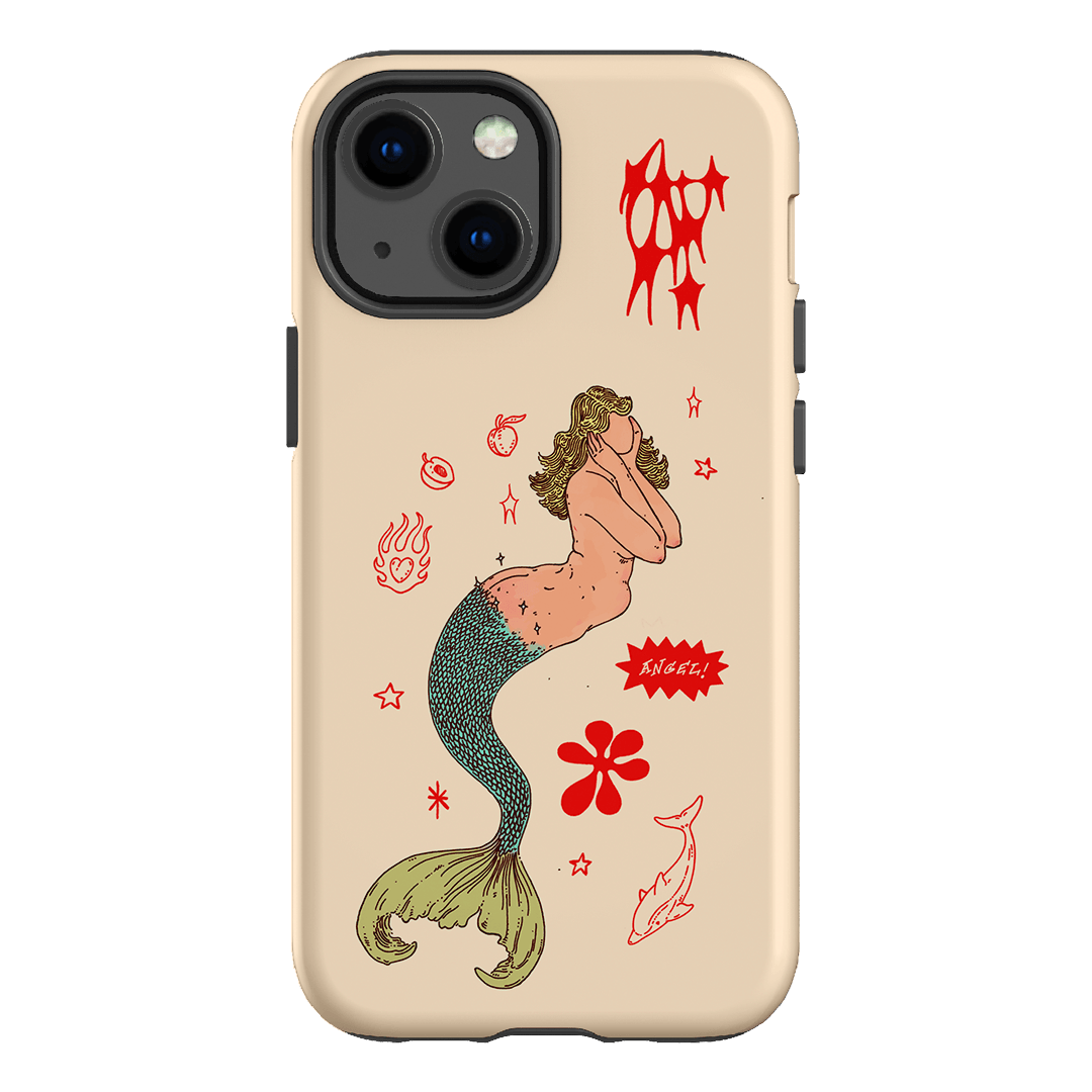 Mimi Cream Printed Phone Cases iPhone 13 Mini / Armoured by Easty Beasty - The Dairy