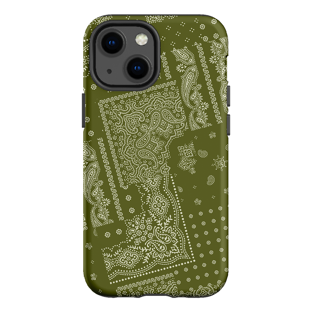 Paisley Fern Printed Phone Cases iPhone 13 Mini / Armoured by The Dairy - The Dairy