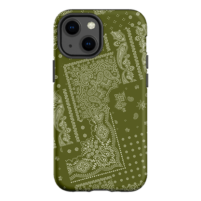 Paisley Fern Printed Phone Cases iPhone 13 Mini / Armoured by The Dairy - The Dairy