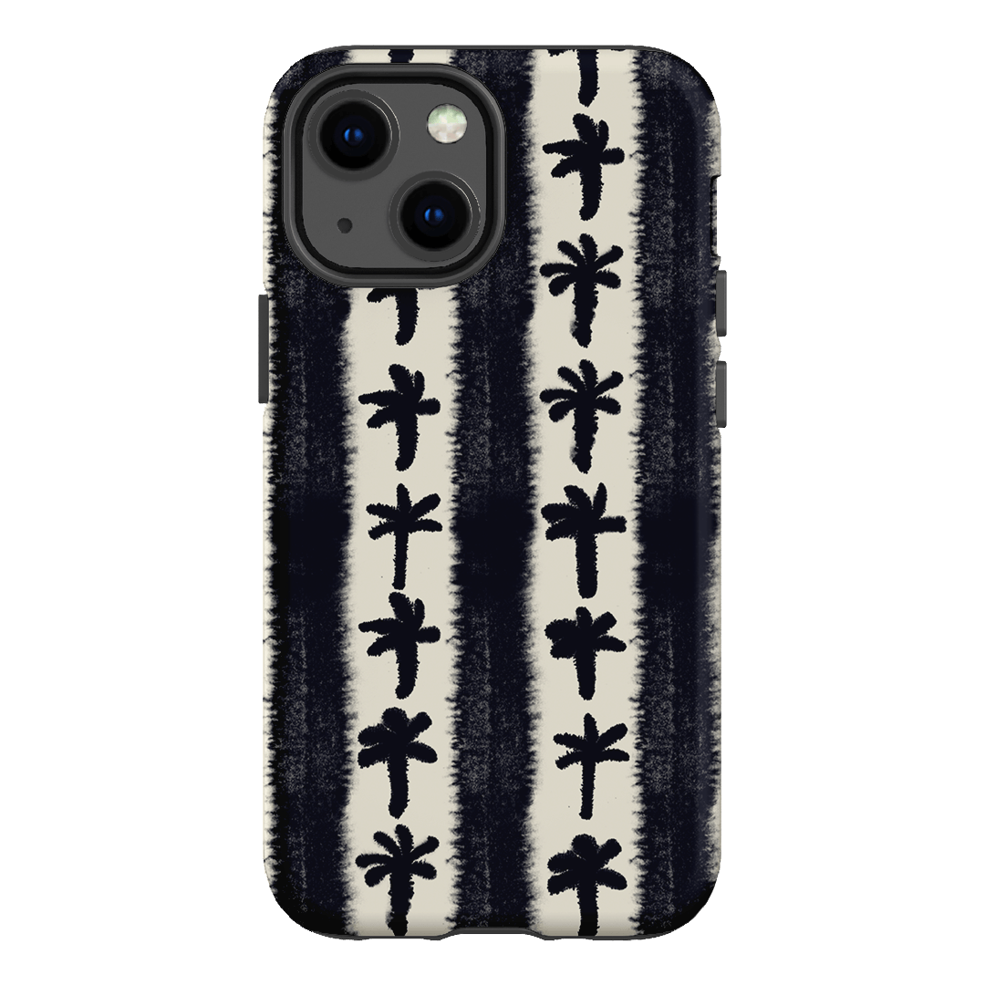 Palm Stripe Printed Phone Cases iPhone 13 Mini / Armoured by Desmond & Dempsey - The Dairy