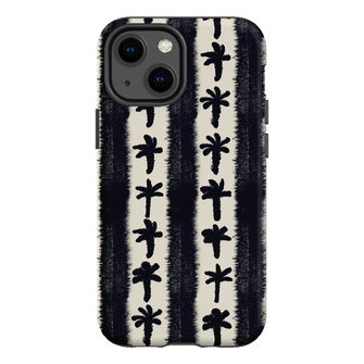 Palm Stripe Printed Phone Cases iPhone 13 Mini / Armoured by Desmond & Dempsey - The Dairy