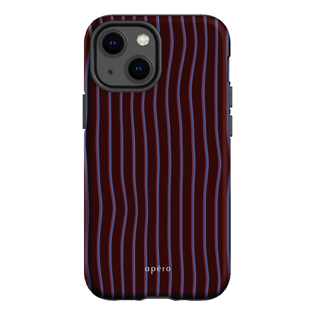 Panama Burgundy Printed Phone Cases iPhone 13 Mini / Armoured by Apero - The Dairy