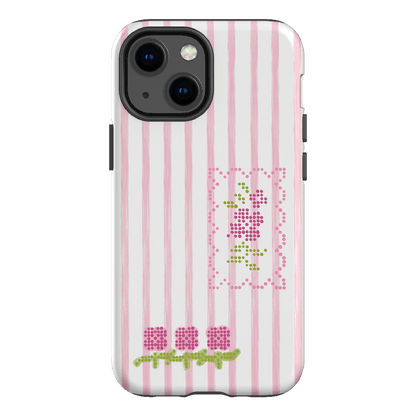 Patchwork Pink Printed Phone Cases iPhone 13 Mini / Armoured by Kayla Carr - The Dairy