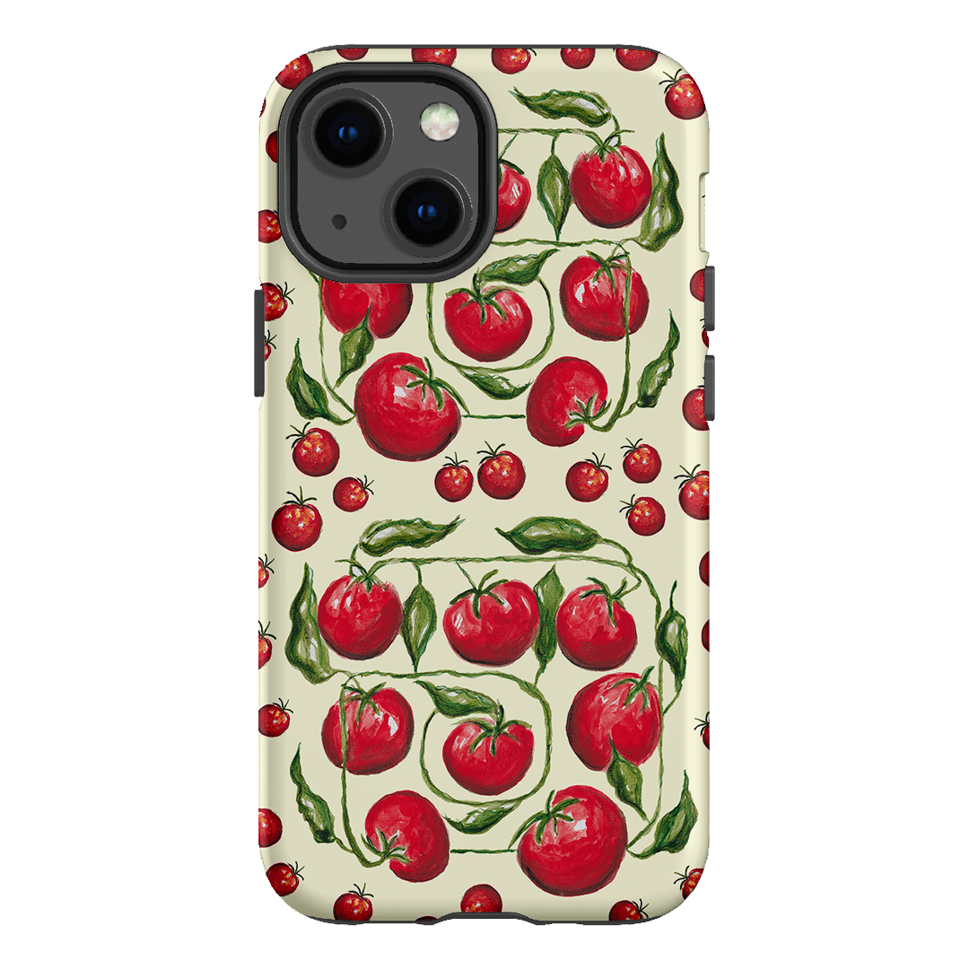 Red Tomatoes Printed Phone Cases iPhone 13 Mini / Armoured by BG. Studio - The Dairy