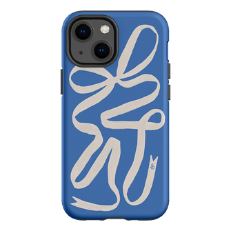 Something Blue Ribbon Printed Phone Cases iPhone 13 Mini / Armoured by Jasmine Dowling - The Dairy