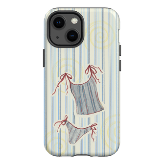 Stripe Tankini Printed Phone Cases iPhone 13 Mini / Armoured by Kayla Carr - The Dairy