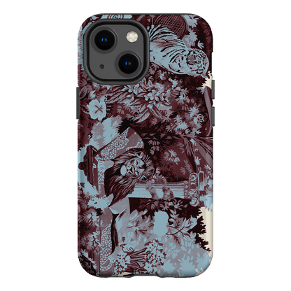 Tippi Blue Printed Phone Cases iPhone 13 Mini / Armoured by Desmond & Dempsey - The Dairy