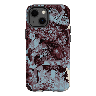 Tippi Blue Printed Phone Cases iPhone 13 Mini / Armoured by Desmond & Dempsey - The Dairy