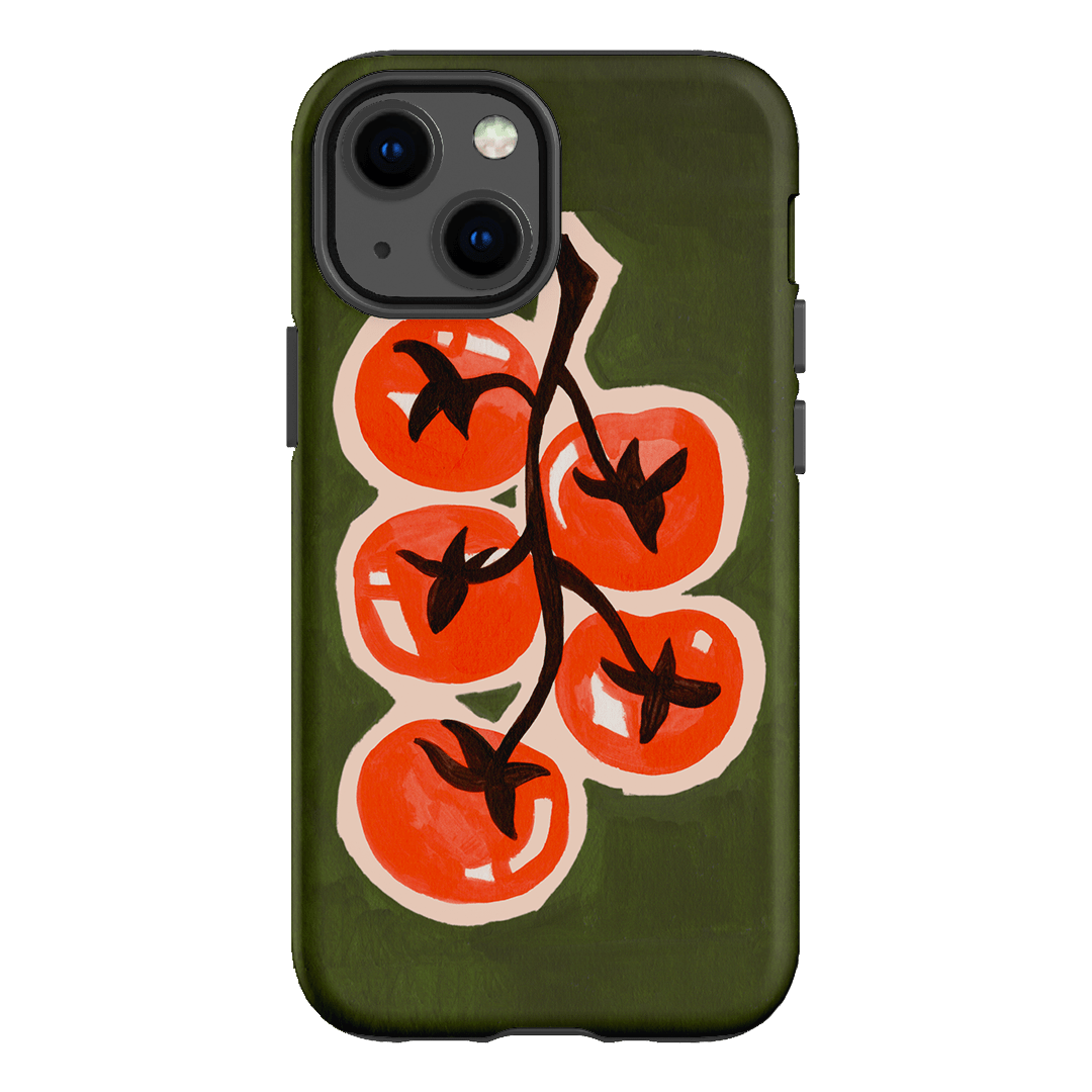 Tomatoes Printed Phone Cases iPhone 13 Mini / Armoured by Studio Bon - The Dairy