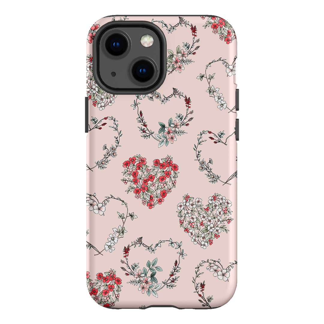 Wild Heart Wreath Printed Phone Cases iPhone 13 Mini / Armoured by Typoflora - The Dairy