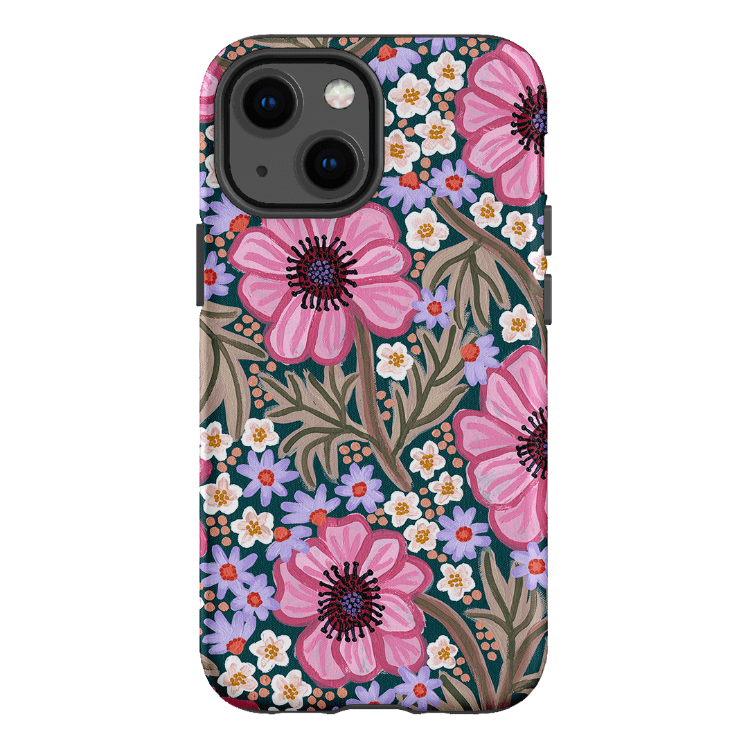 Pretty Poppies Printed Phone Cases iPhone 13 Mini / Armoured by Amy Gibbs - The Dairy