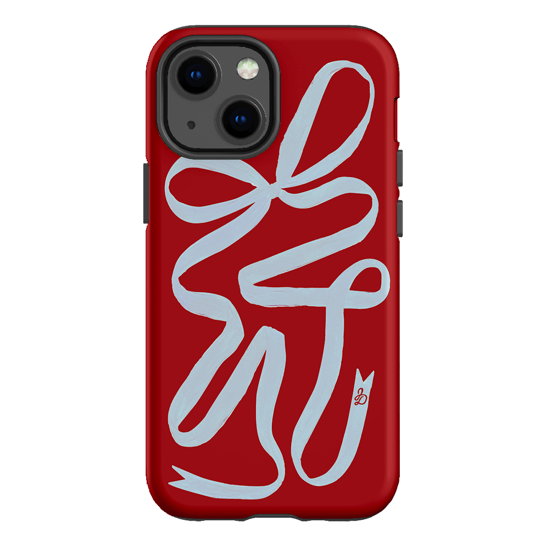 Cottage Ribbon Printed Phone Cases iPhone 13 Mini / Armoured by Jasmine Dowling - The Dairy