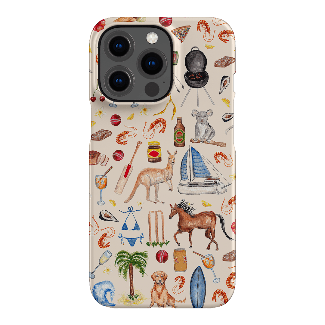 Aussie Icons Printed Phone Cases iPhone 13 Pro / Snap by BG. Studio - The Dairy