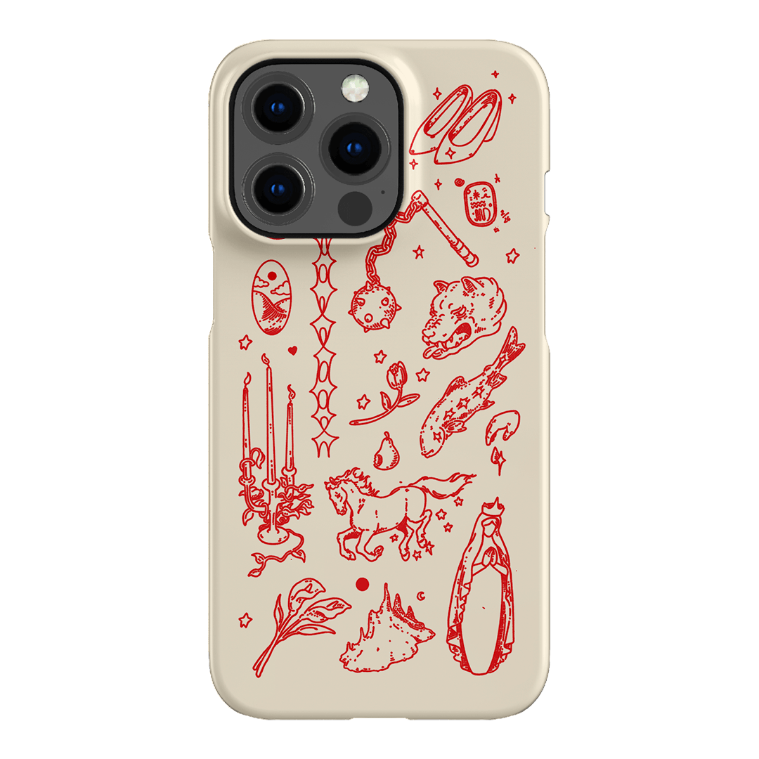Dreamcore Cream Printed Phone Cases iPhone 13 Pro / Snap by Easty Beasty - The Dairy