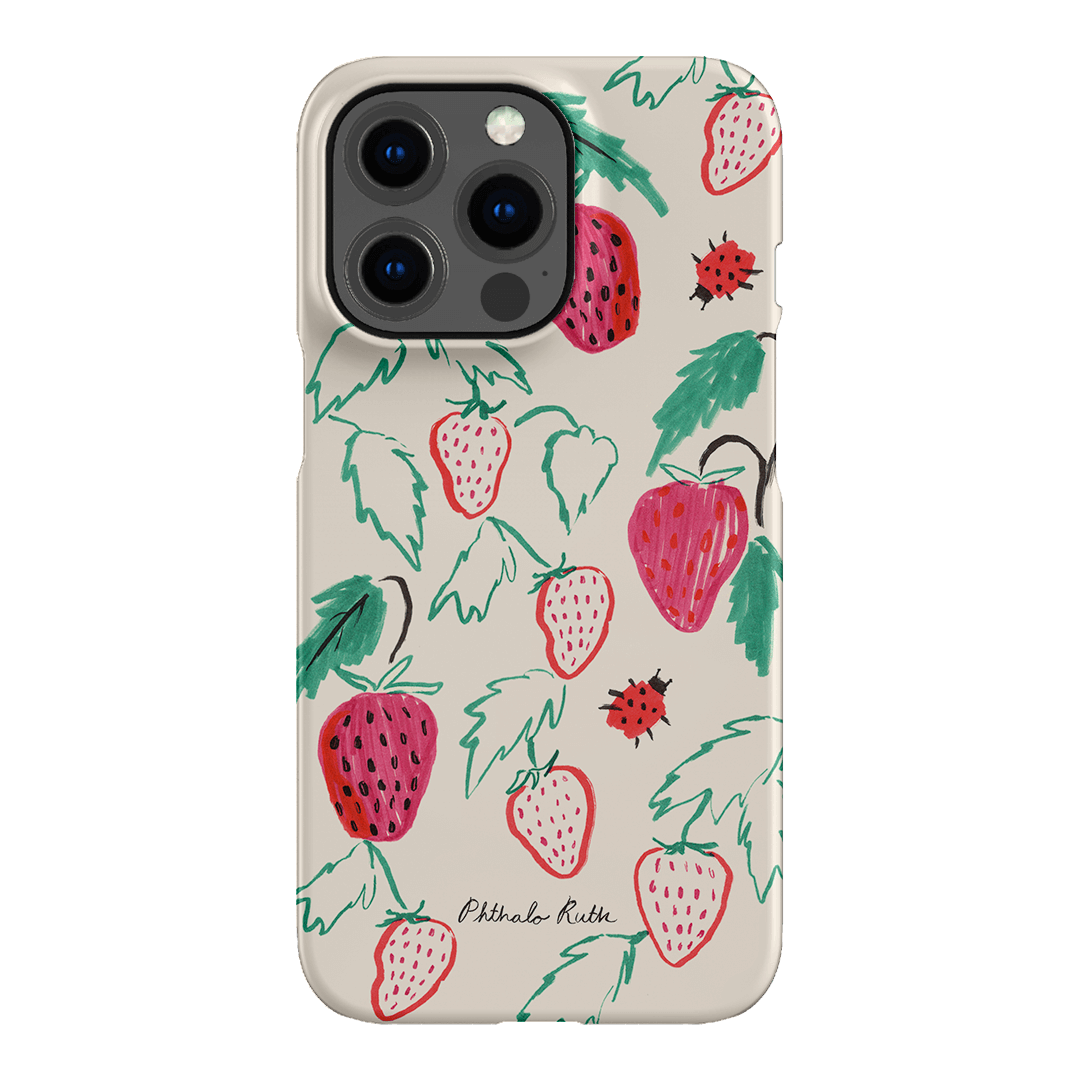 Ladybug Hour Printed Phone Cases iPhone 13 Pro / Snap by Phthalo Ruth - The Dairy