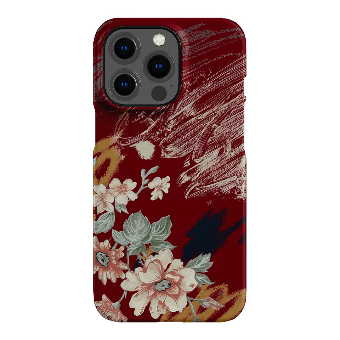 Love Floral Printed Phone Cases iPhone 13 Pro / Snap by Desmond & Dempsey - The Dairy