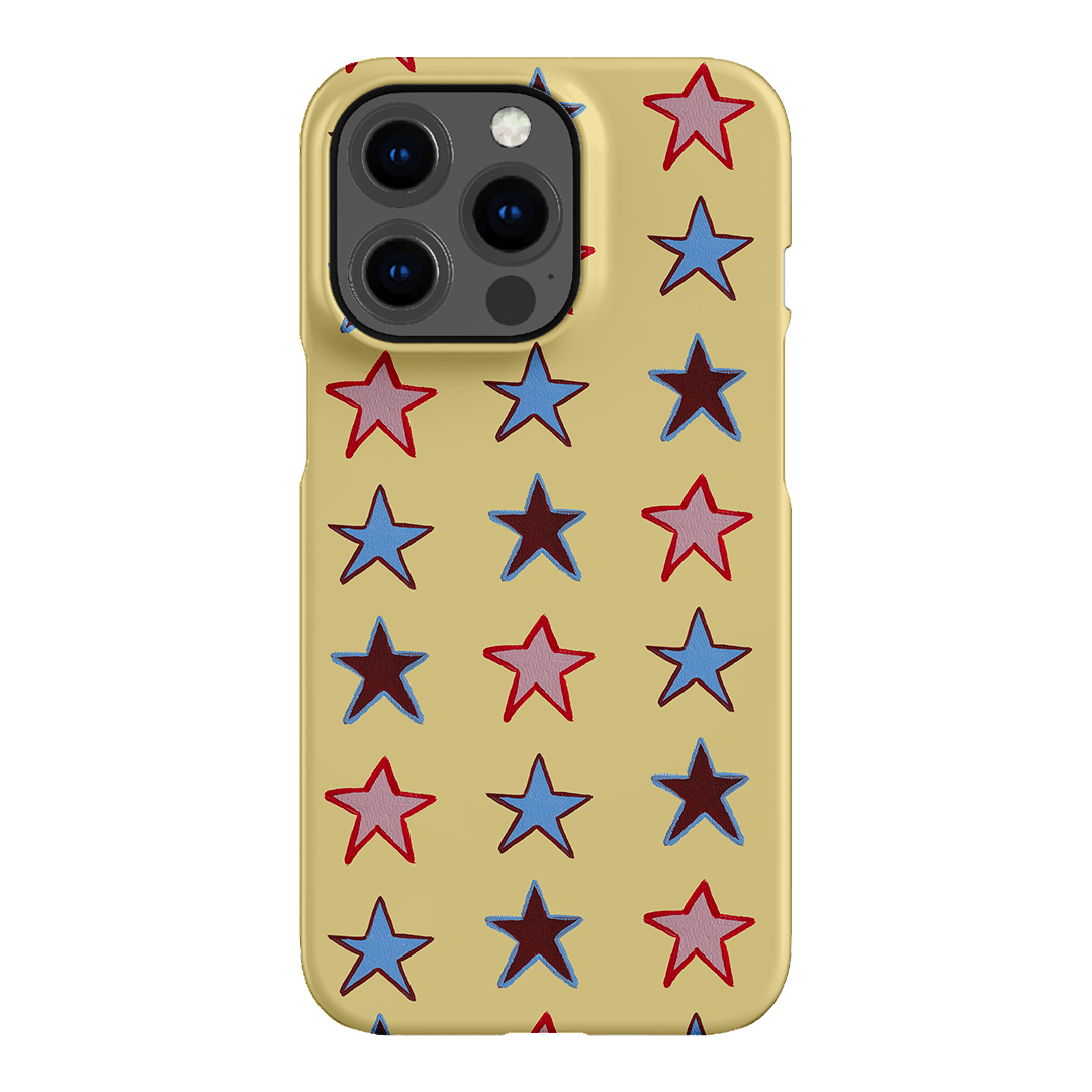 Lucky Stars Butter Printed Phone Cases iPhone 13 Pro / Snap by BG. Studio - The Dairy