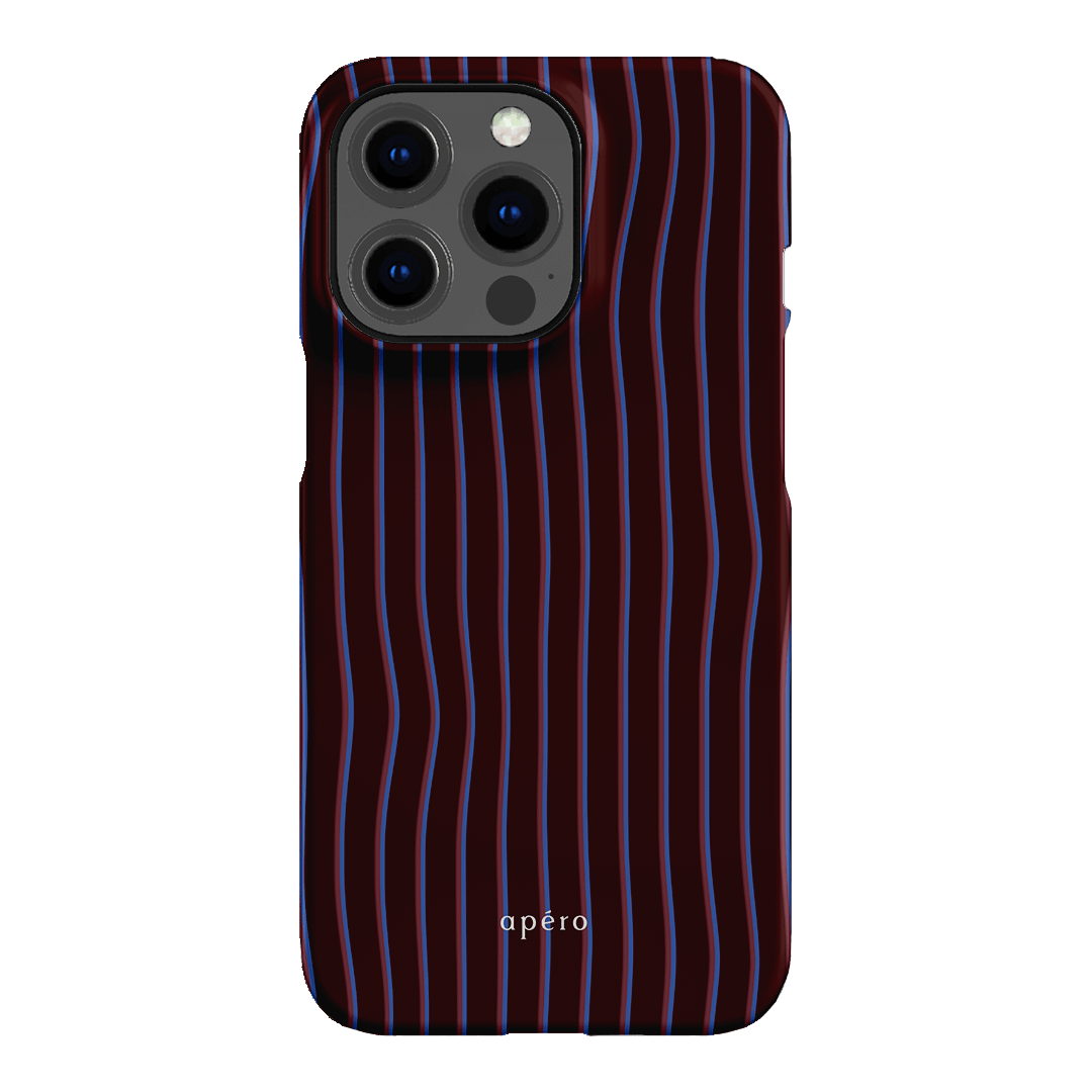 Panama Burgundy Printed Phone Cases iPhone 13 Pro / Snap by Apero - The Dairy