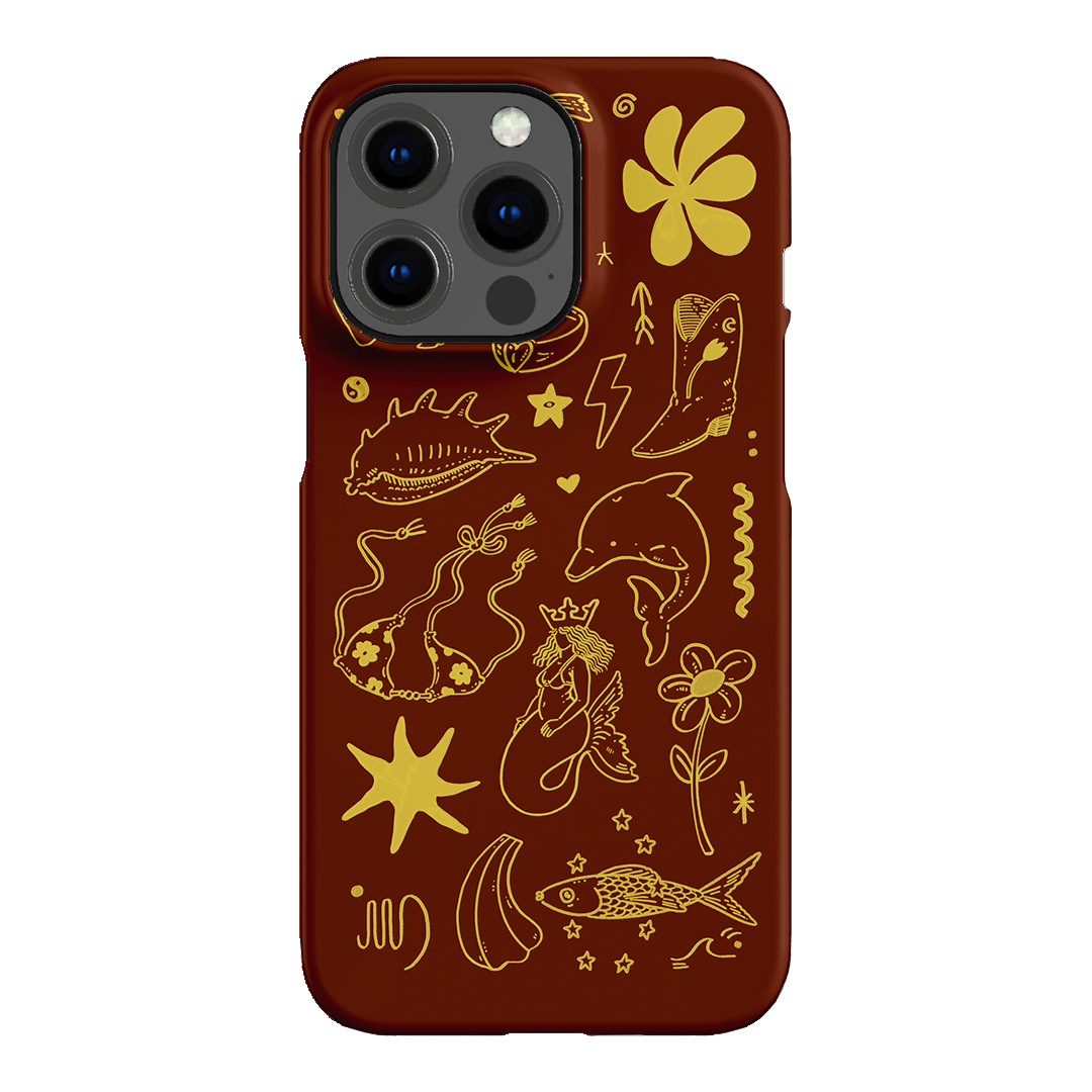 Spiced Cowboy Chocolate Printed Phone Cases iPhone 13 Pro / Snap by Easty Beasty - The Dairy