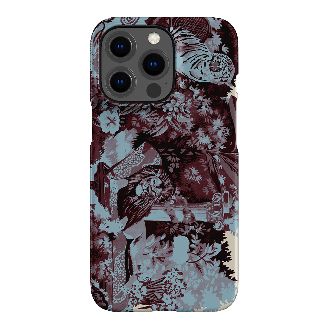 Tippi Blue Printed Phone Cases iPhone 13 Pro / Snap by Desmond & Dempsey - The Dairy