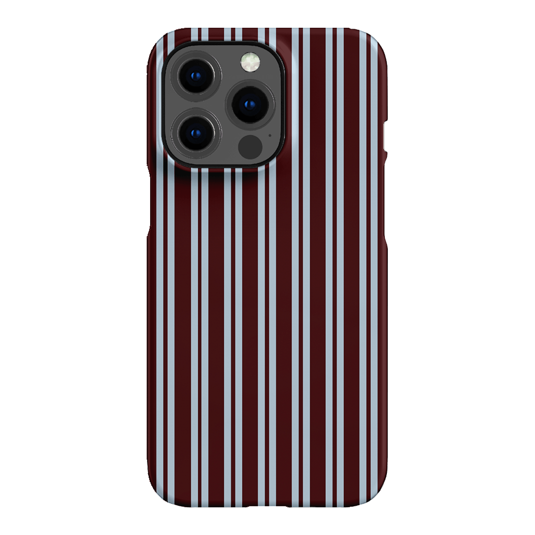 Varsity Stripes Printed Phone Cases iPhone 13 Pro / Snap by The Dairy - The Dairy