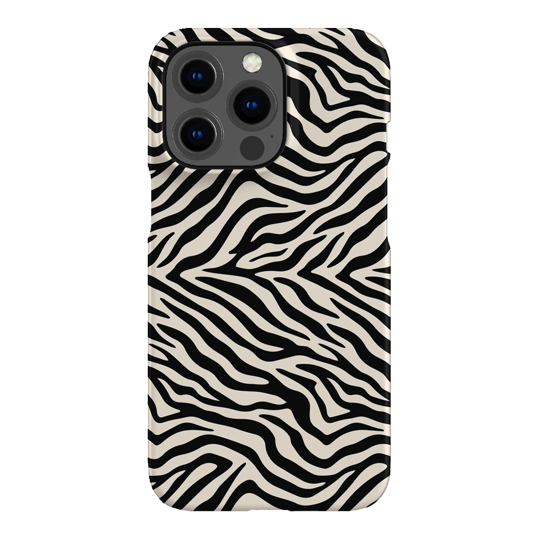 Zebra Ink Printed Phone Cases iPhone 13 Pro / Snap by The Dairy - The Dairy