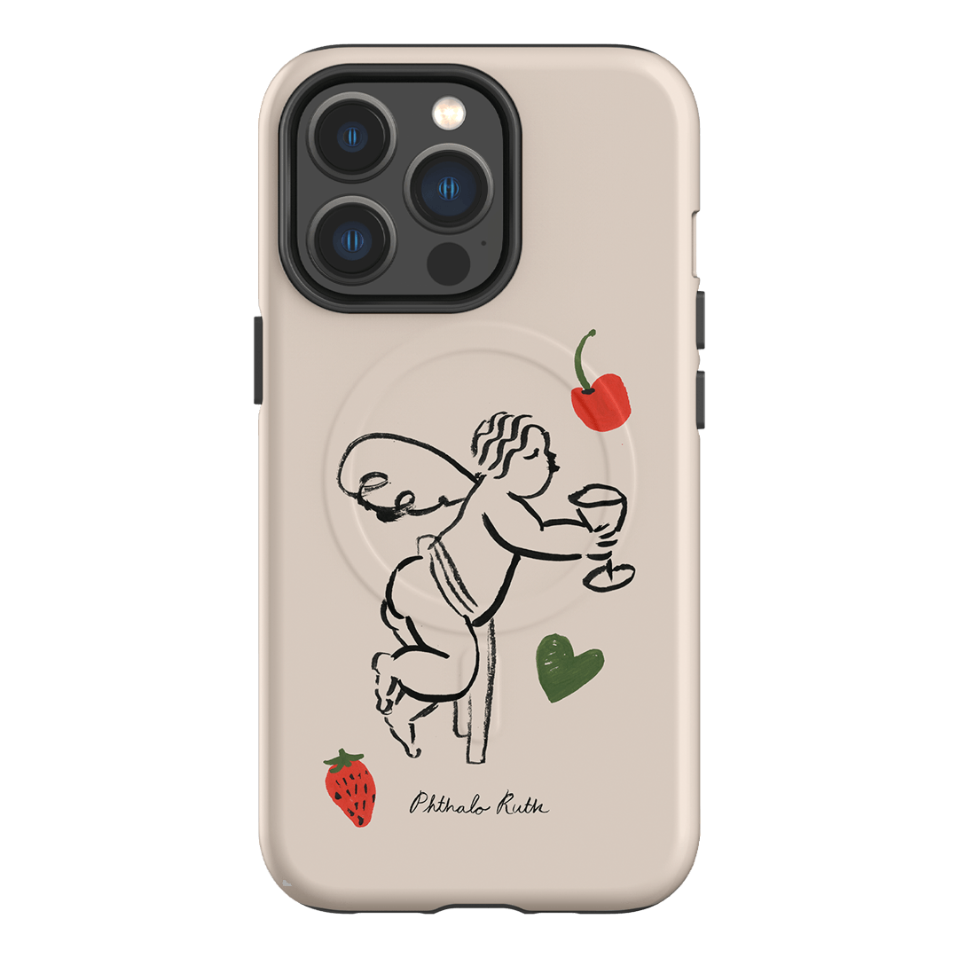 Cherub Printed Phone Cases iPhone 13 Pro / Armoured MagSafe by Phthalo Ruth - The Dairy