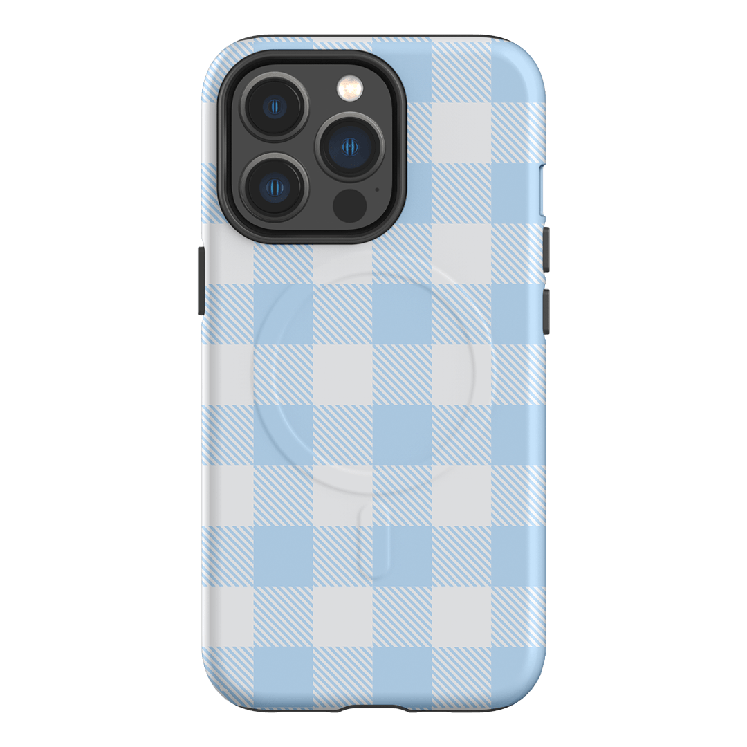 Cloud Plaid Printed Phone Cases iPhone 13 Pro / Armoured MagSafe by The Dairy - The Dairy