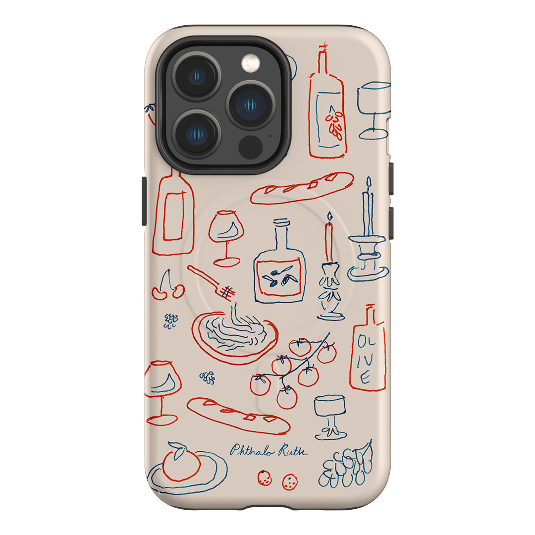 Italian Fare Printed Phone Cases iPhone 13 Pro / Armoured MagSafe by Phthalo Ruth - The Dairy