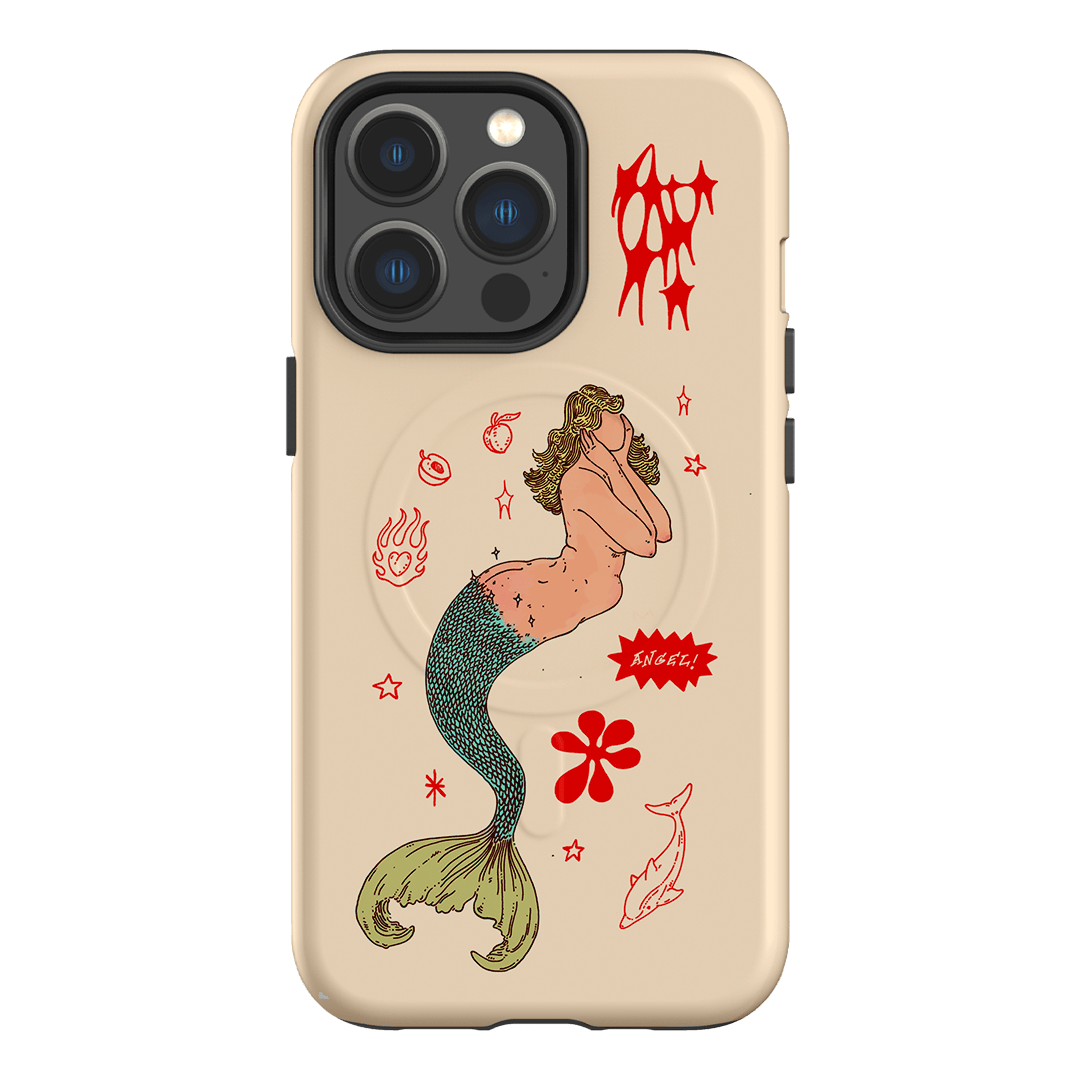 Mimi Cream Printed Phone Cases iPhone 13 Pro / Armoured MagSafe by Easty Beasty - The Dairy