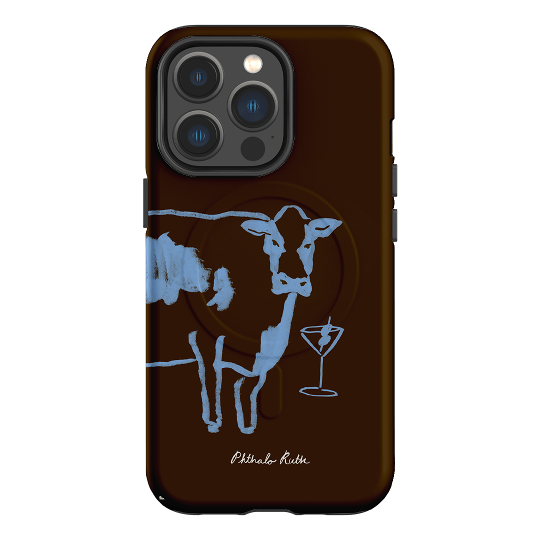 Mootini Espresso Printed Phone Cases iPhone 13 Pro / Armoured MagSafe by Phthalo Ruth - The Dairy