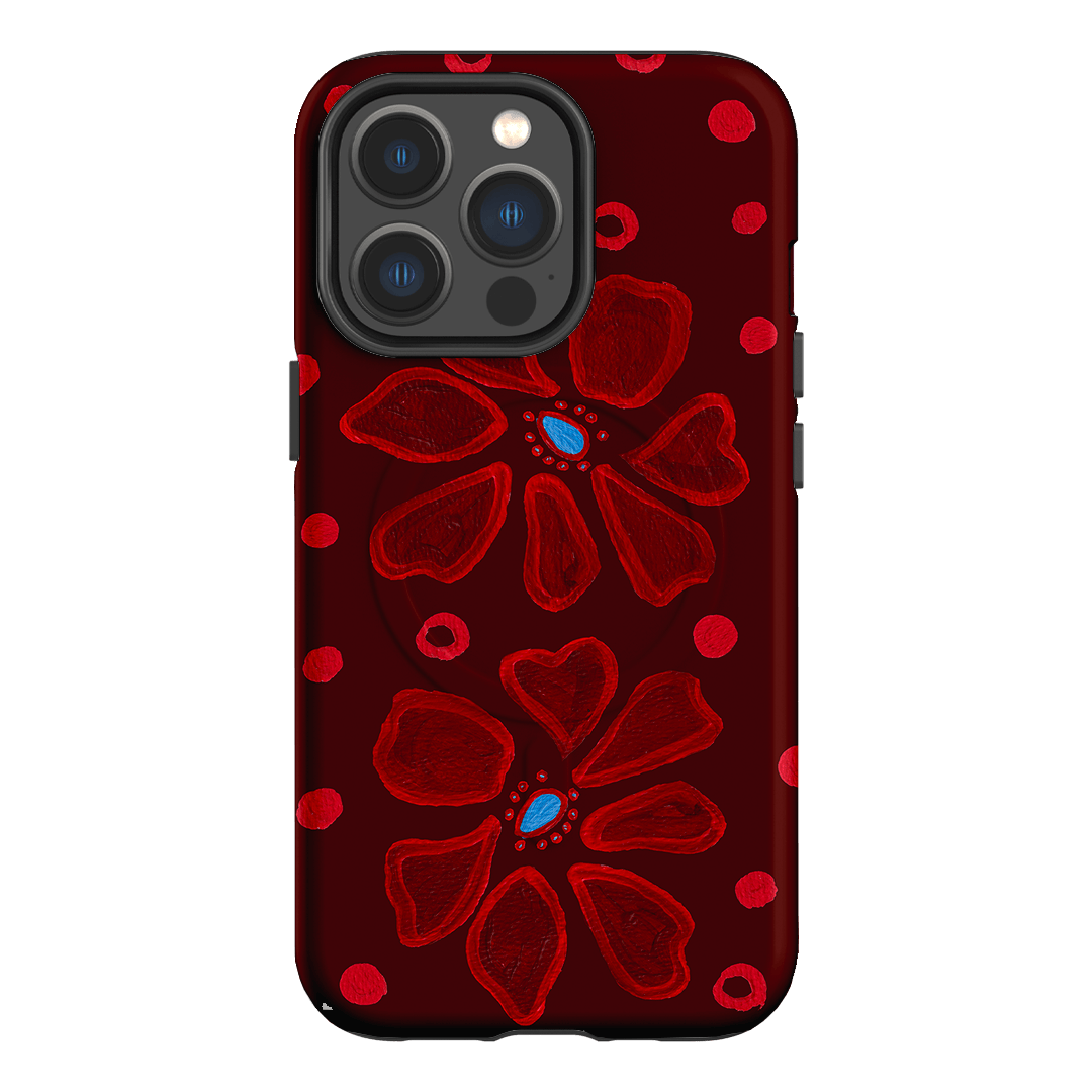 Painted Petal Rouge Printed Phone Cases iPhone 13 Pro / Armoured MagSafe by BG. Studio - The Dairy