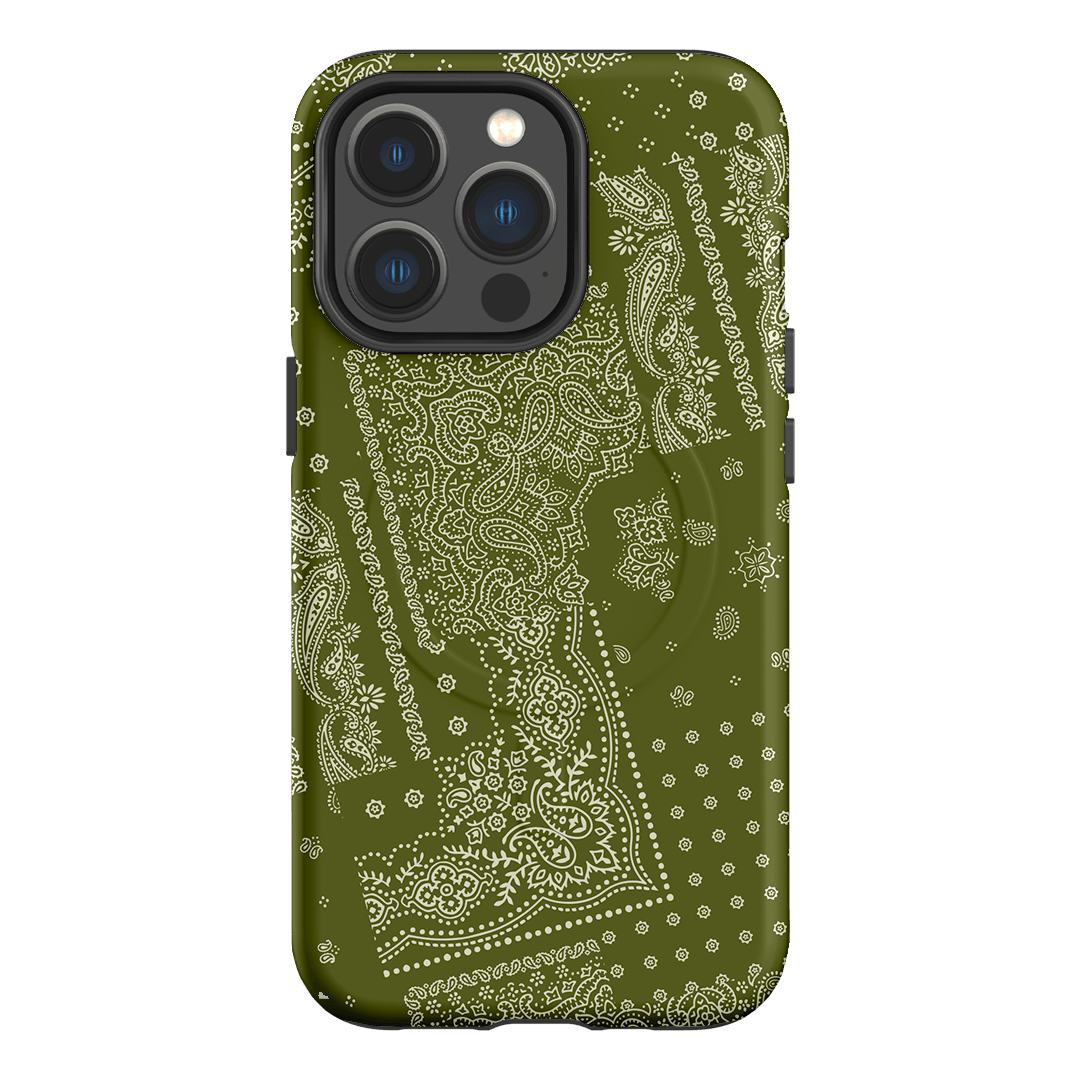 Paisley Fern Printed Phone Cases iPhone 13 Pro / Armoured MagSafe by The Dairy - The Dairy