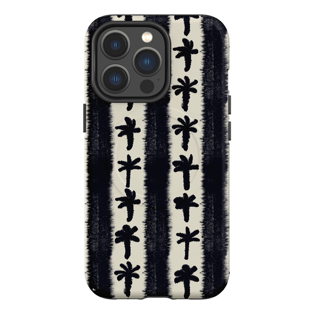 Palm Stripe Printed Phone Cases iPhone 13 Pro / Armoured MagSafe by Desmond & Dempsey - The Dairy