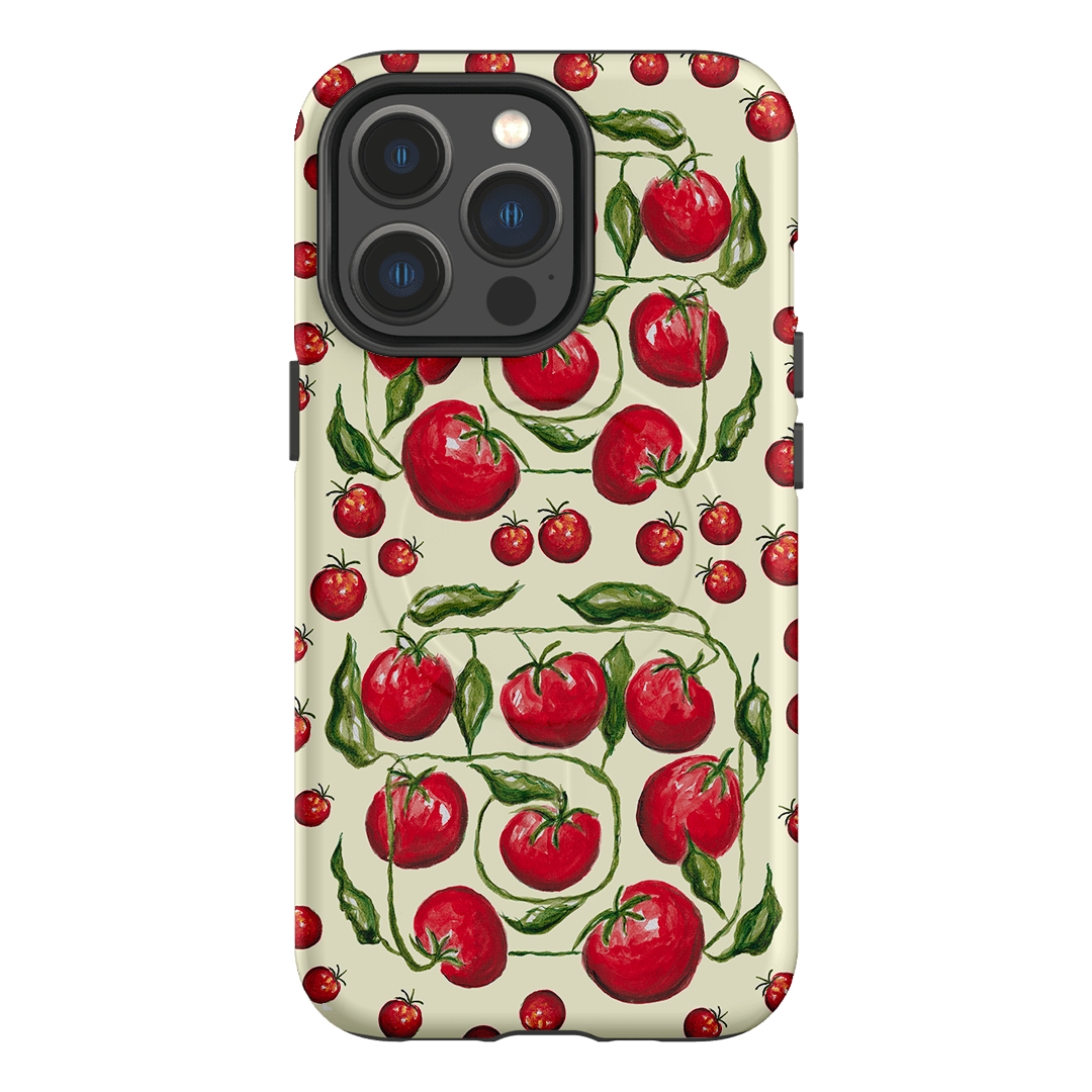 Red Tomatoes Printed Phone Cases iPhone 13 Pro / Armoured MagSafe by BG. Studio - The Dairy
