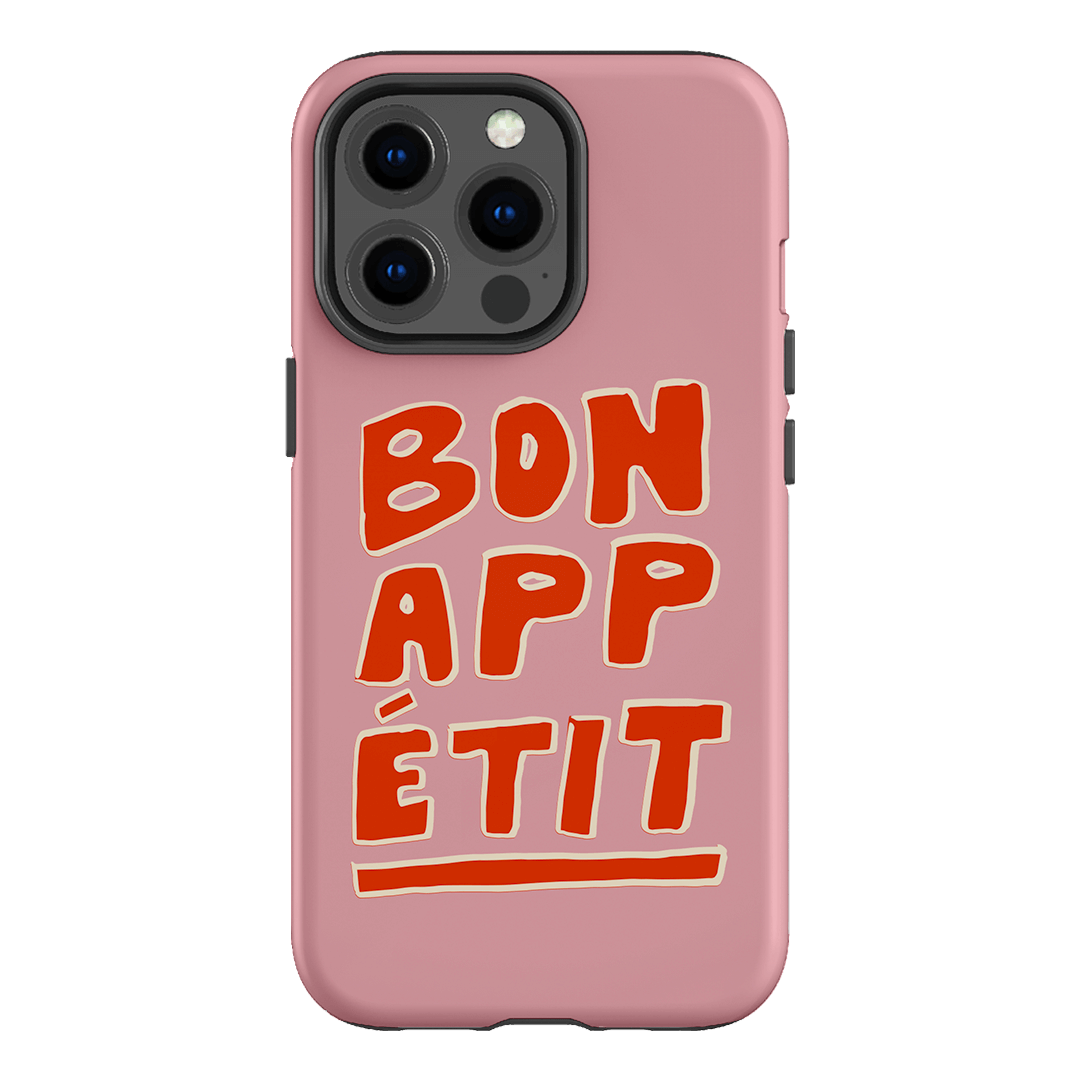 Bon Appetit Pink Printed Phone Cases iPhone 13 Pro / Armoured by The Dairy - The Dairy