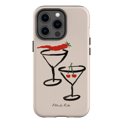 Chili Cherry Printed Phone Cases iPhone 13 Pro / Armoured by Phthalo Ruth - The Dairy