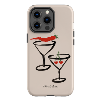 Chili Cherry Printed Phone Cases iPhone 13 Pro / Armoured by Phthalo Ruth - The Dairy
