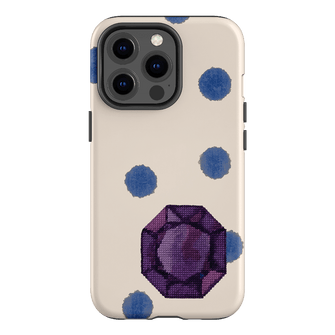 February Amethyst Printed Phone Cases iPhone 13 Pro / Armoured by Joiana - The Dairy