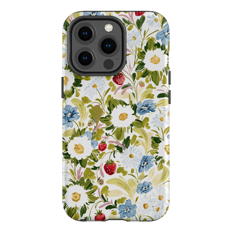 Garden Strawberries Printed Phone Cases iPhone 13 Pro / Armoured by Ellie Mae - The Dairy