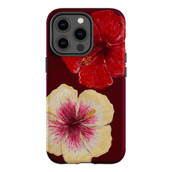 Hibiscus Flower Printed Phone Cases iPhone 13 Pro / Armoured by BG. Studio - The Dairy