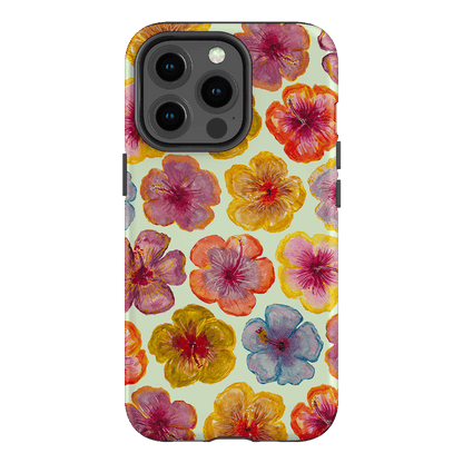 Hibiscus Holiday Sorbet Printed Phone Cases iPhone 13 Pro / Armoured by BG. Studio - The Dairy