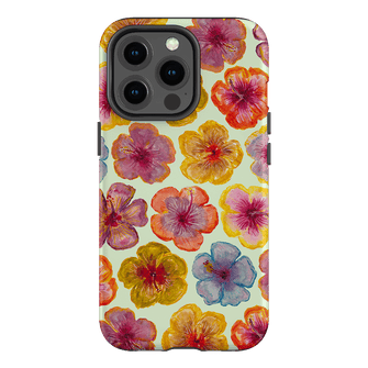Hibiscus Holiday Sorbet Printed Phone Cases iPhone 13 Pro / Armoured by BG. Studio - The Dairy
