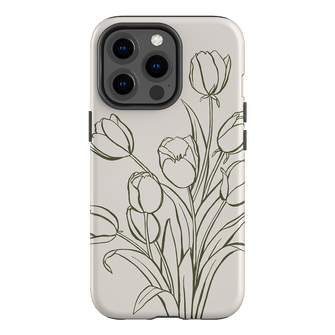 Inked Tulips Printed Phone Cases iPhone 13 Pro / Armoured by Typoflora - The Dairy
