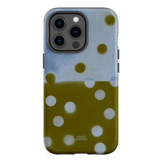 Lake Polka Dot Printed Phone Cases iPhone 13 Pro / Armoured by Jasmine Dowling - The Dairy