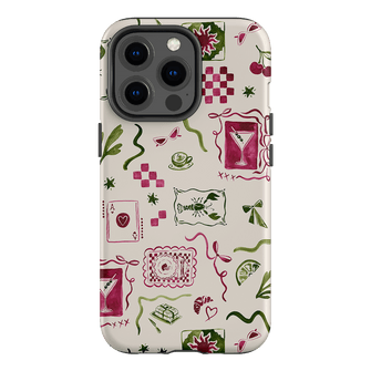 Martini Gal Printed Phone Cases iPhone 13 Pro / Armoured by Charlie Taylor - The Dairy