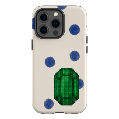 May Emerald Printed Phone Cases iPhone 13 Pro / Armoured by Joiana - The Dairy